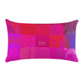 X-Ray Girls Glitch Art Grid Hot Pink Digital Distortion Ultra-soft Long Pillowcase